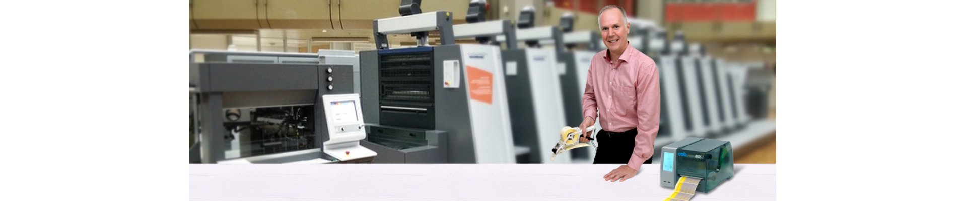 Med etikettskrivare, etiketter och applikatorer förenklar vi era arbetsflöden.